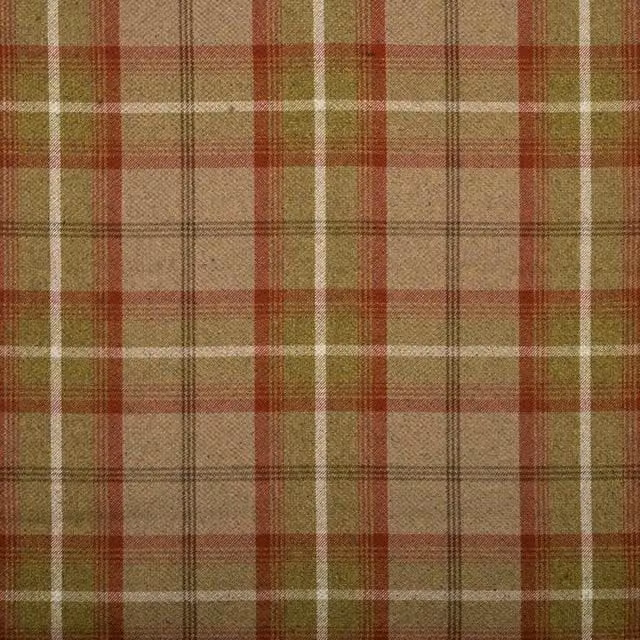 Terrys Balmoral Checked Country House Fabric in Red, Green and Brown