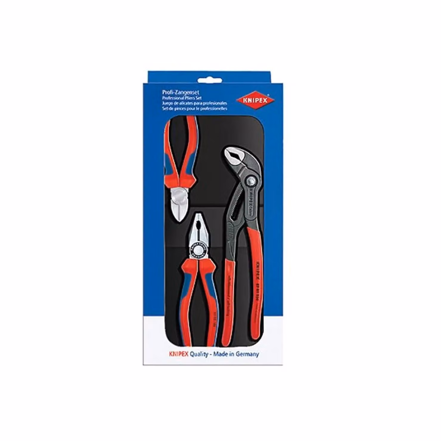 Knipex 3 Piece Pliers Set, Multicolour – 2