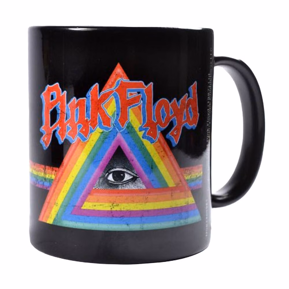 Pink Floyd Providence Ceramic Mug, Black, 325ml – 2