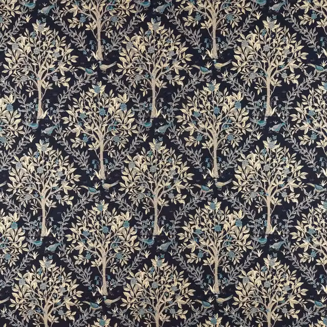 Ashley Wilde Bedgebury Fabric in Blue