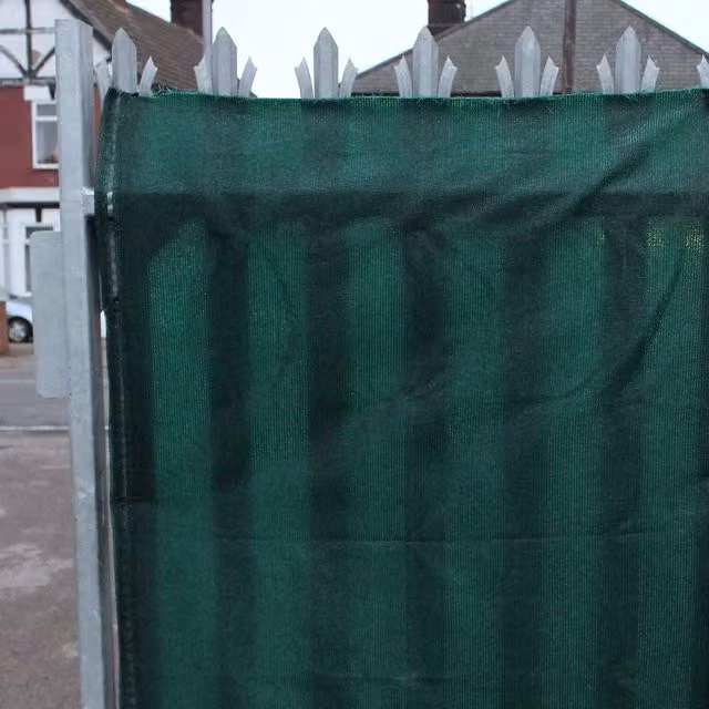 True Products Green Shade Netting Privacy Screening Windbreak for Garden Fences, 230gsm, W: 10 m, H: 2 m