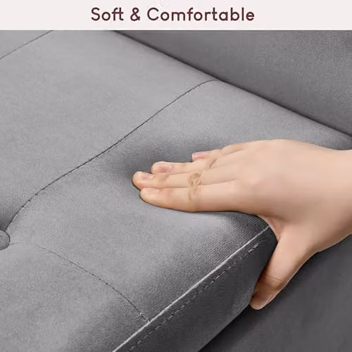 Vida Designs Seville Storage Ottoman in Grey Velvet, W/D/H: 120 x 45 x 60 cm – 6