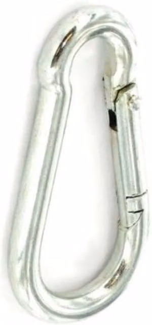Securit Zinc Plated Cabin Hook in Chrome