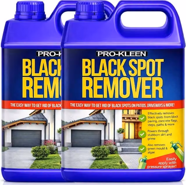 Pro-Kleen Black Spot Remover for Patios and Driveways, Blue, 10l