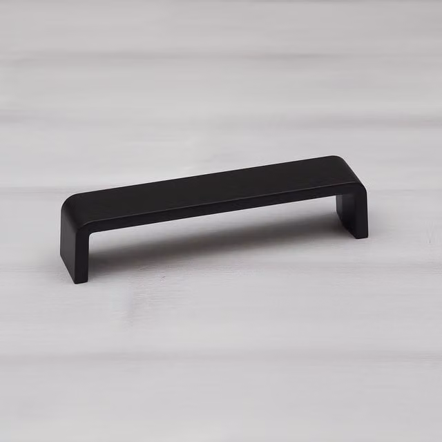 Handle & Home Matt Black Zinc Bar Cupboard Handles