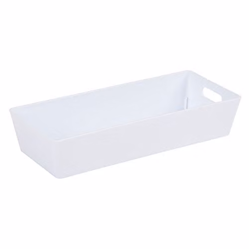 Wham Studio Rectangular Tray, White, W: 25 cm, D: 11 cm