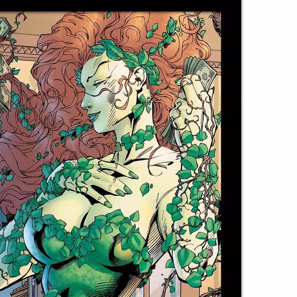 DC Comics Poison Ivy Multicolour Framed Paper Poster – 2