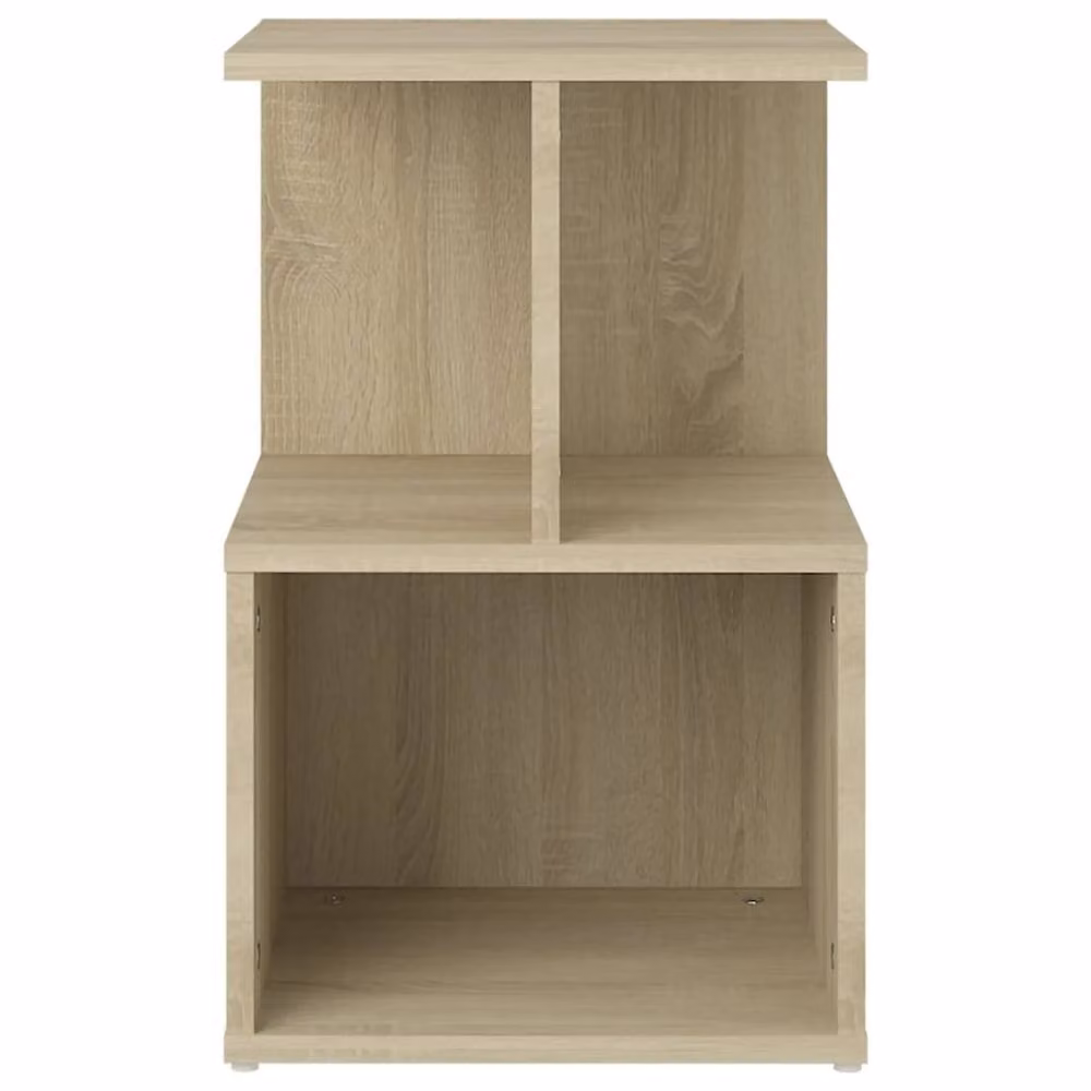 Berkfield Home Elegant Bedside Cabinet in Sonoma Oak, Brown, W/D/H: 35 x 35 x 55 cm – 3