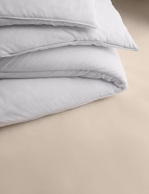 M&S Simply Soft 15 Tog White Microfibre Winter Duvet