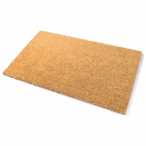 Ark Mat Heavy Duty Natural Coir Doormat, Non-Slip and Weatherproof, Brown/Beige