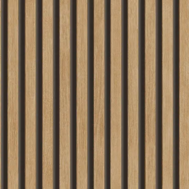 Grandeco Hermes Brown Wood Look Vinyl Striped Wallpaper – 1