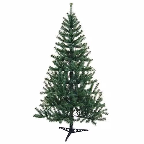 Shatchi Green Artificial Christmas Tree with Realistic Canadian Pine Tips, Height: 180 cm