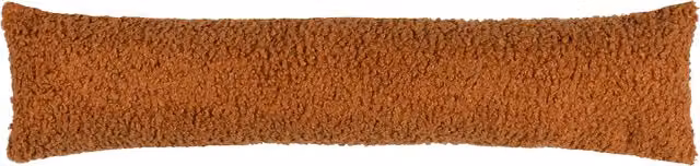 Cabu Chunky Boucle Draught Excluder in Orange