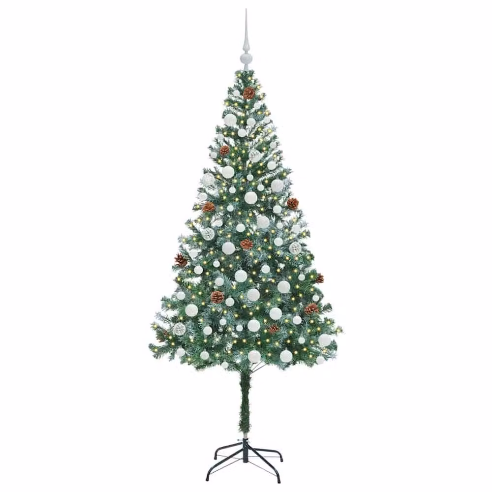 Berkfield Home Artificial Christmas Tree in Green, Height: 180 cm – 3
