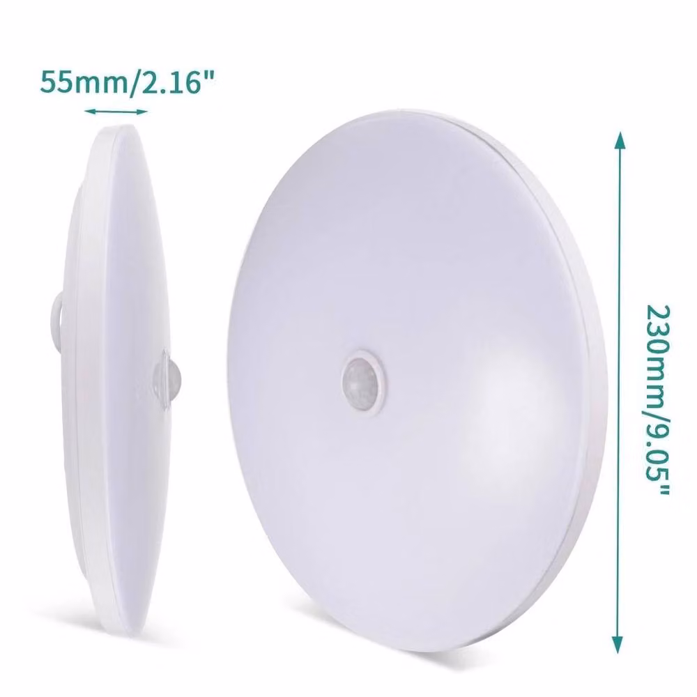 PAWNORA White LED Ceiling Light with PIR Motion Sensor – 2