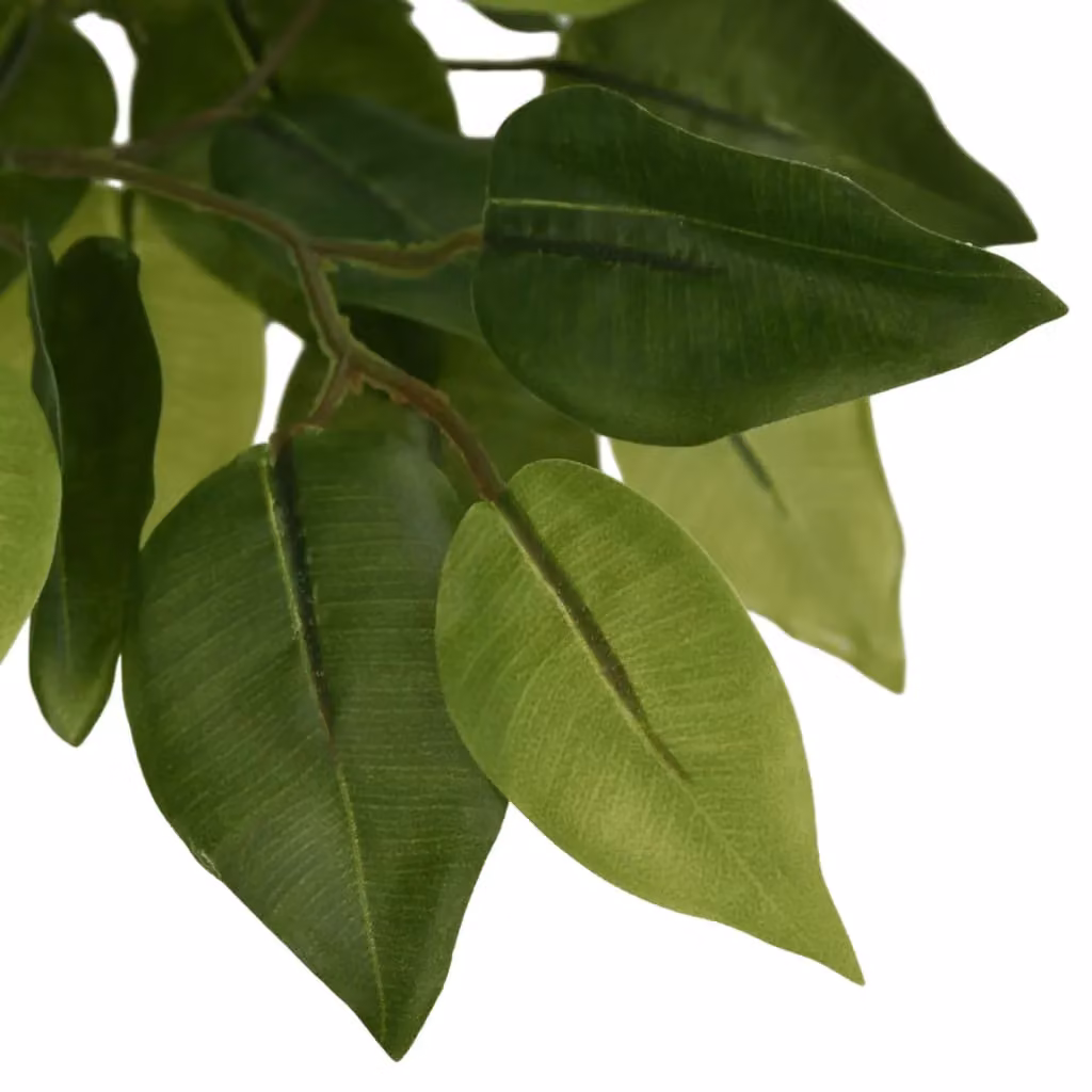 Berkfield Home Artificial Ficus Tree in Green, Height: 120 cm – 2