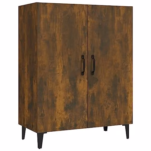vidaXL Sideboard in Smoked Oak, Brown, W/D/H: 70 x 34 x 90 cm – 1