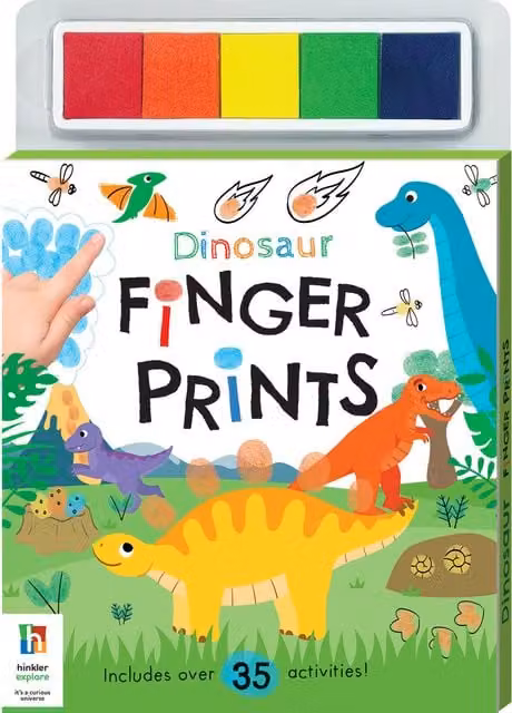 Hinkler Finger Print Art for Children, Multicolour