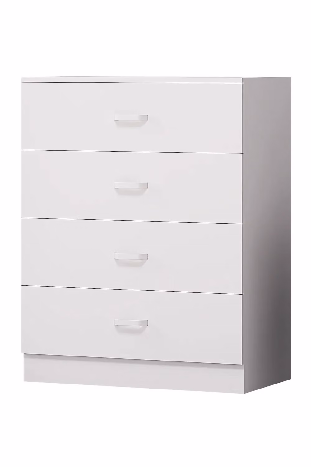 FWStyle Tunis 4 Drawer Chest of Drawers in Matt White Finish with Soft Close Drawers – 2