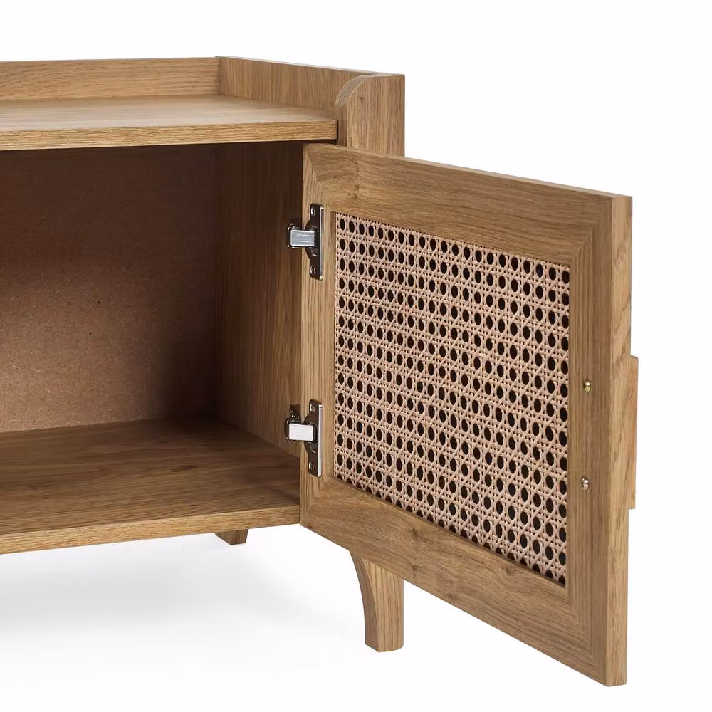 Cheshire Premium Melrose Media Unit in Light Oak – 4