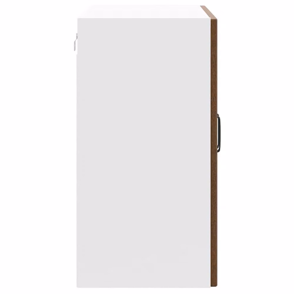 Berkfield Home Lucca Kitchen Wall Cabinet in Brown Oak Engineered Wood, W/D/H: 80 x 31 x 60 cm – 4