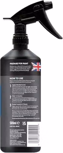 JENOLITE Black Water-Based Rust Converter Spray for Metal, 500 ml – 7