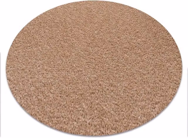 RugsX Eton Round Rug in Beige, Diameter: 200 cm