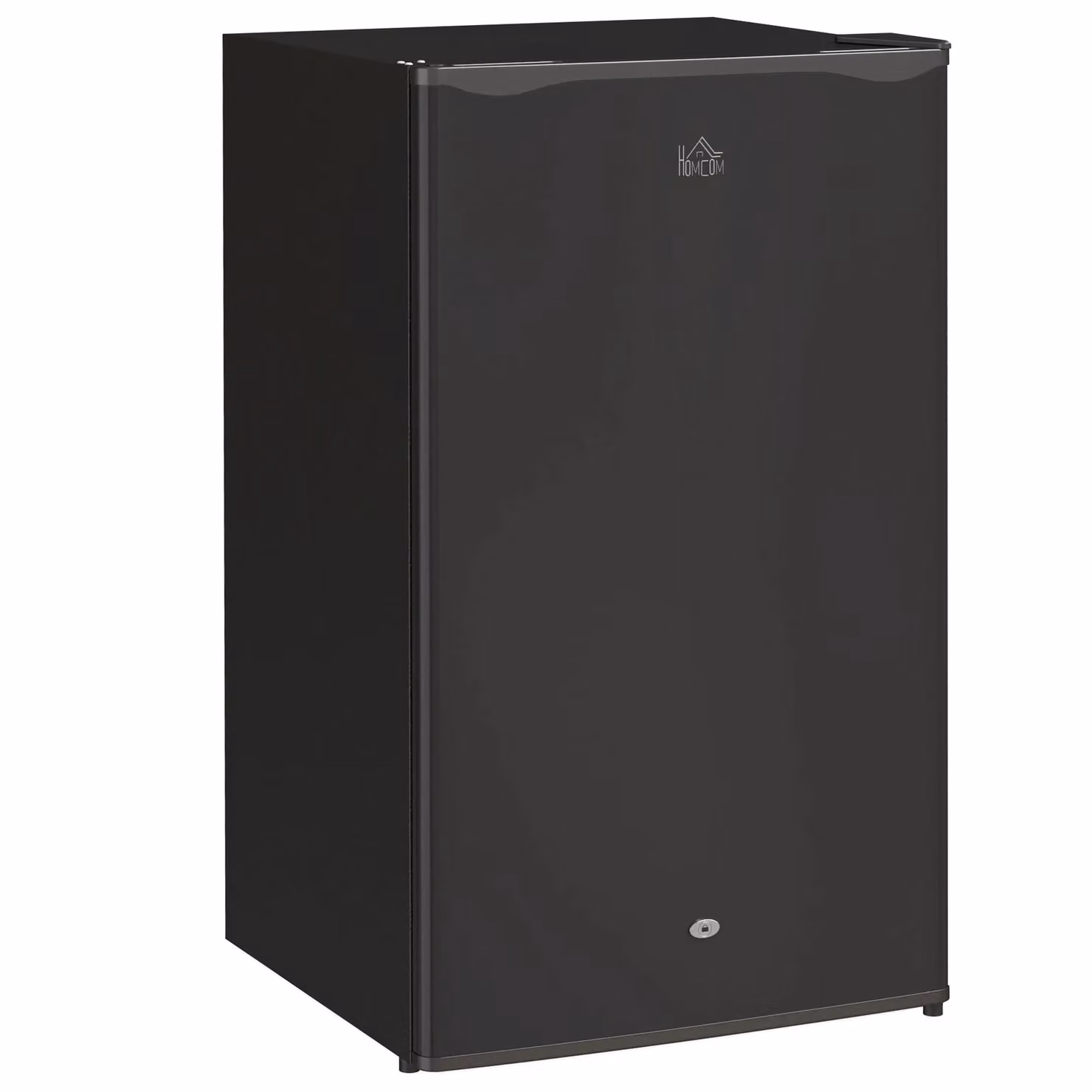 HOMCOM 91L Lockable Under Counter Fridge in Black with Zero Degree Zone – 2