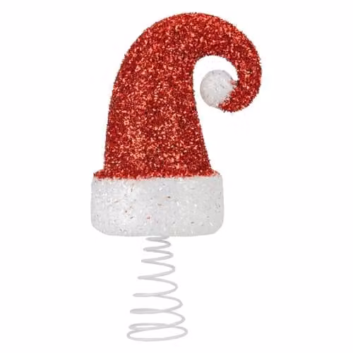 VFM e-Store Red Christmas Santa Hat Tabletop Decoration, W: 29 cm, H: 14 cm