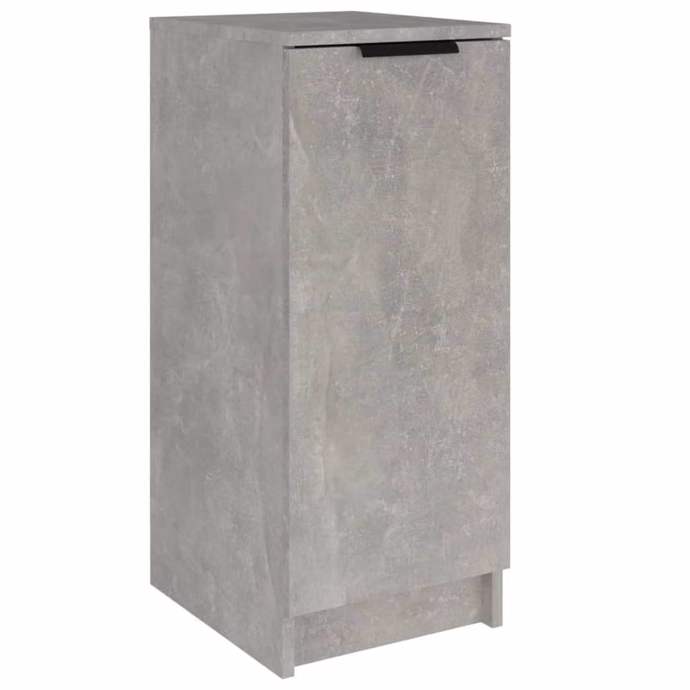 Berkfield Home Modern Grey Shoe Cabinet with Hinged Doors, W/D/H: 30 x 35 x 70 cm – 2