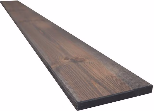 Snowdon Timber Rustic Brown Pine Furniture Board, W: 17.7 cm, L: 198 cm, Thickness: 2 cm
