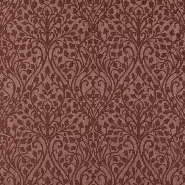 Ashley Wilde Wisley Fabric in Rosewood Red