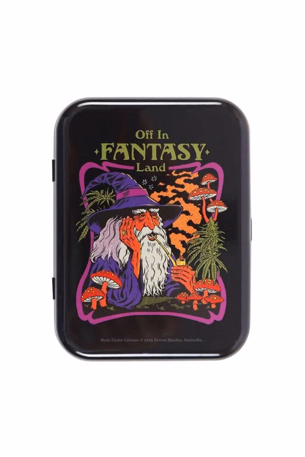 KDMD Fantasy Land Stash Tin by Steven Rhodes Magical Treasure Keeper in Black – 2