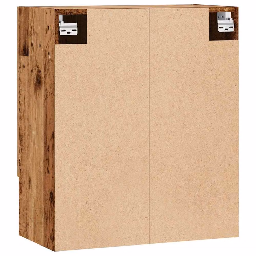 Berkfield Home Wall Cabinet in Old Wood Brown, W/D/H: 60 x 31 x 70 cm – 5