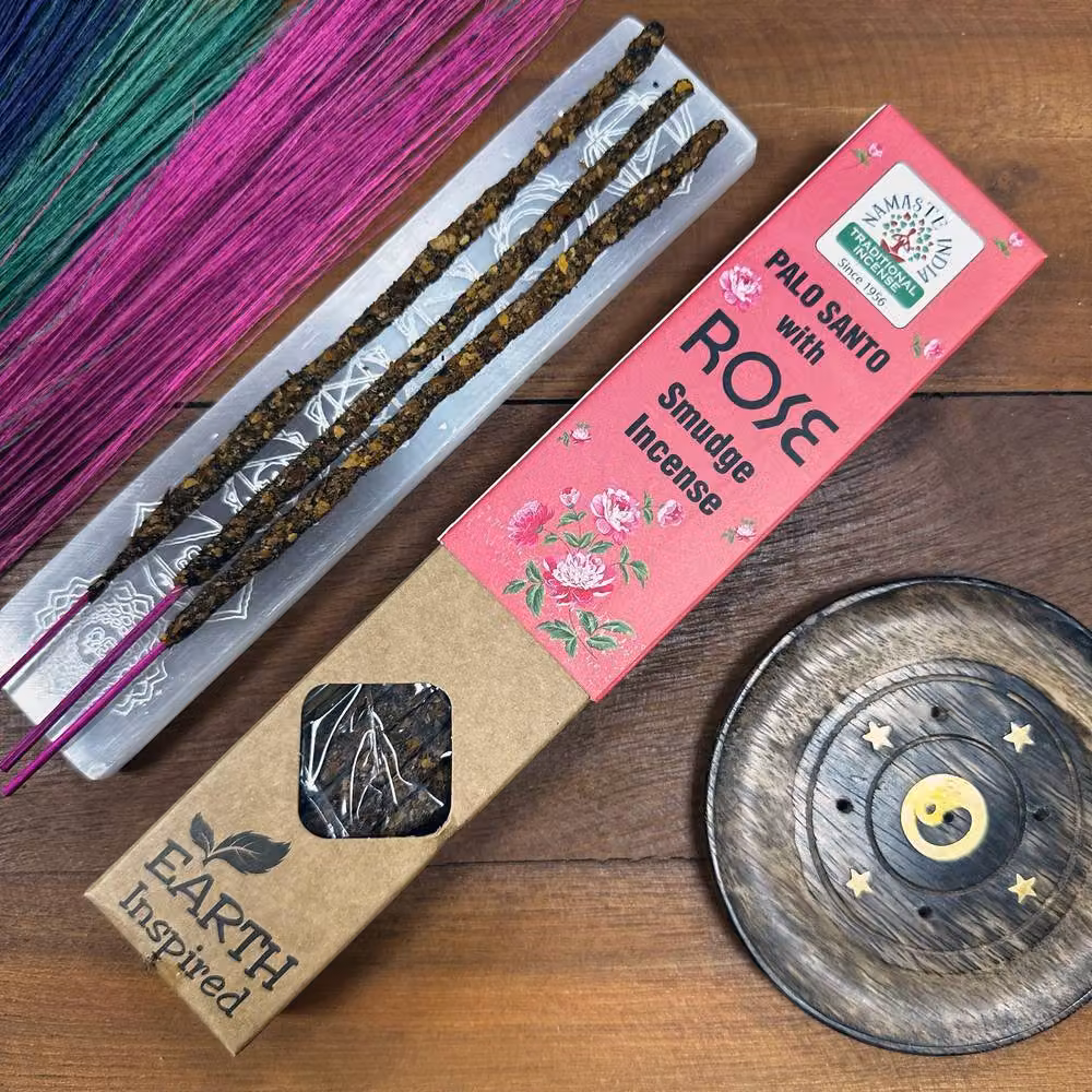 KDMD Earth Inspired Rose Smudge Incense Sticks in Pink – 2