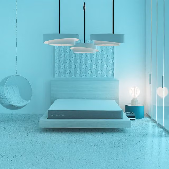 Horizon Adventurer 1000 Hybrid Pocket Memory Mattress in White and Grey, W: 180 cm, D: 200 cm