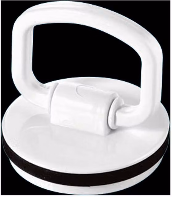McAlpine WP2H White Plastic Plug with Rubber Seal and Handle