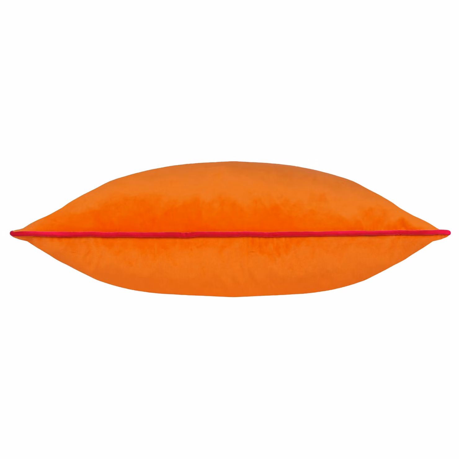 Furn Meridian Velvet Square Cushion in Orange and Pink, W/D/H: 45 x 45 x 45 cm – 3