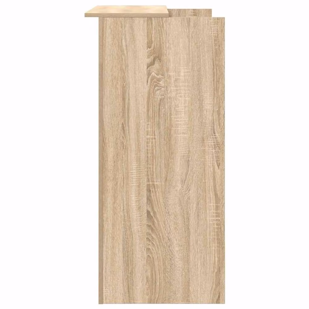 Berkfield Home Sonoma Oak Reception Desk in Beige, W/D/H: 100 x 50 x 103.5 cm – 2