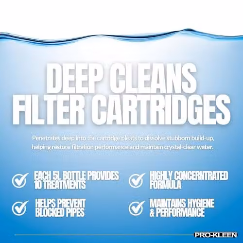 Pro-Kleen MY1437 Hot Tub, Pool and Spa Filter Cartridge Cleaner, 5 l – 4
