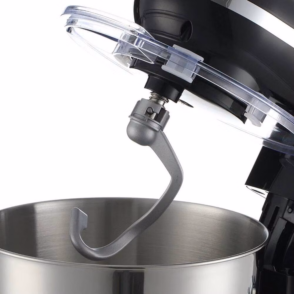 Pawnora Electric Stand Mixer Machine, 1400W, 5.5L, Black Stainless Steel – 4
