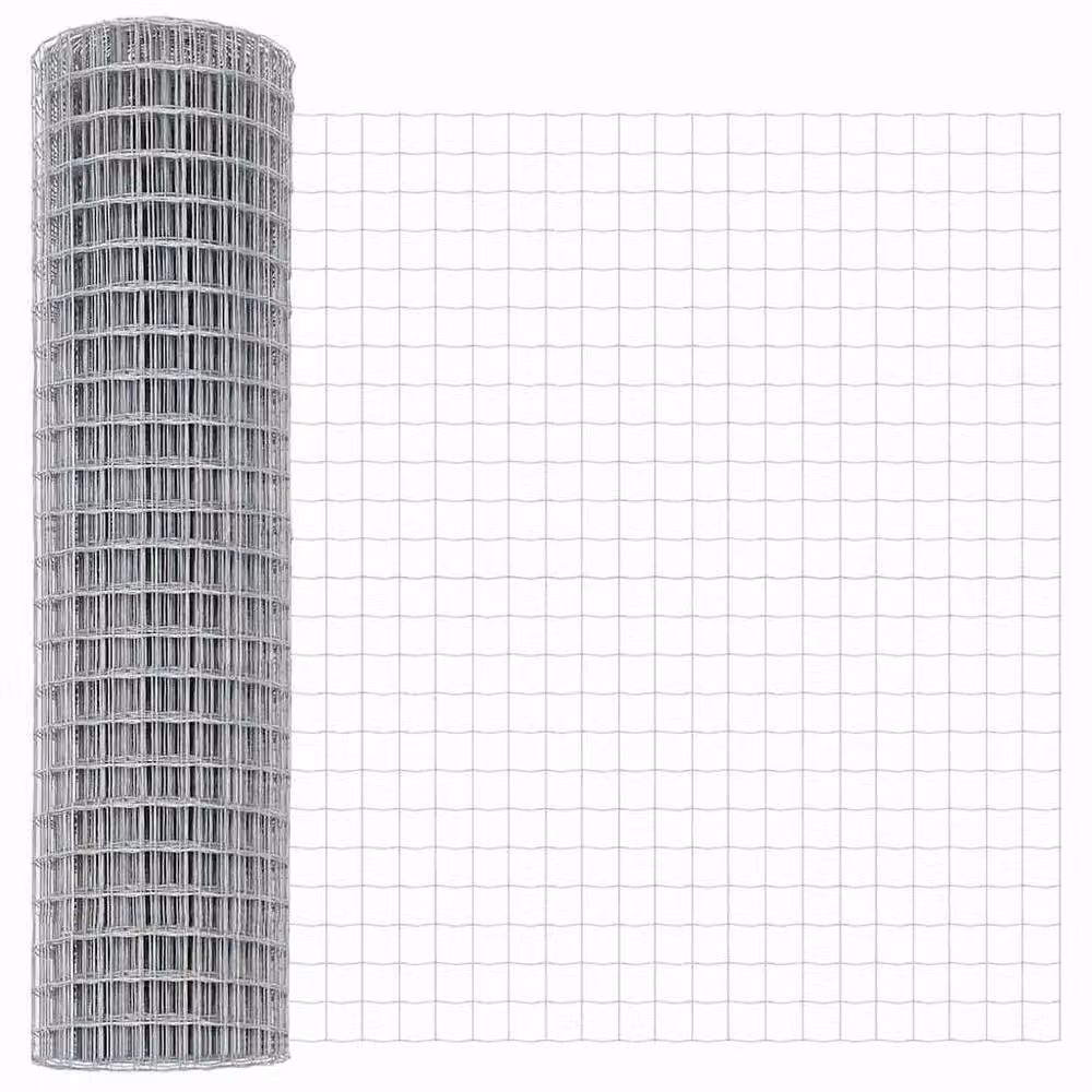 Berkfield Home Elegant Euro Fence Galvanised Steel in Silver, H: 120 cm, W: 10 m – 2