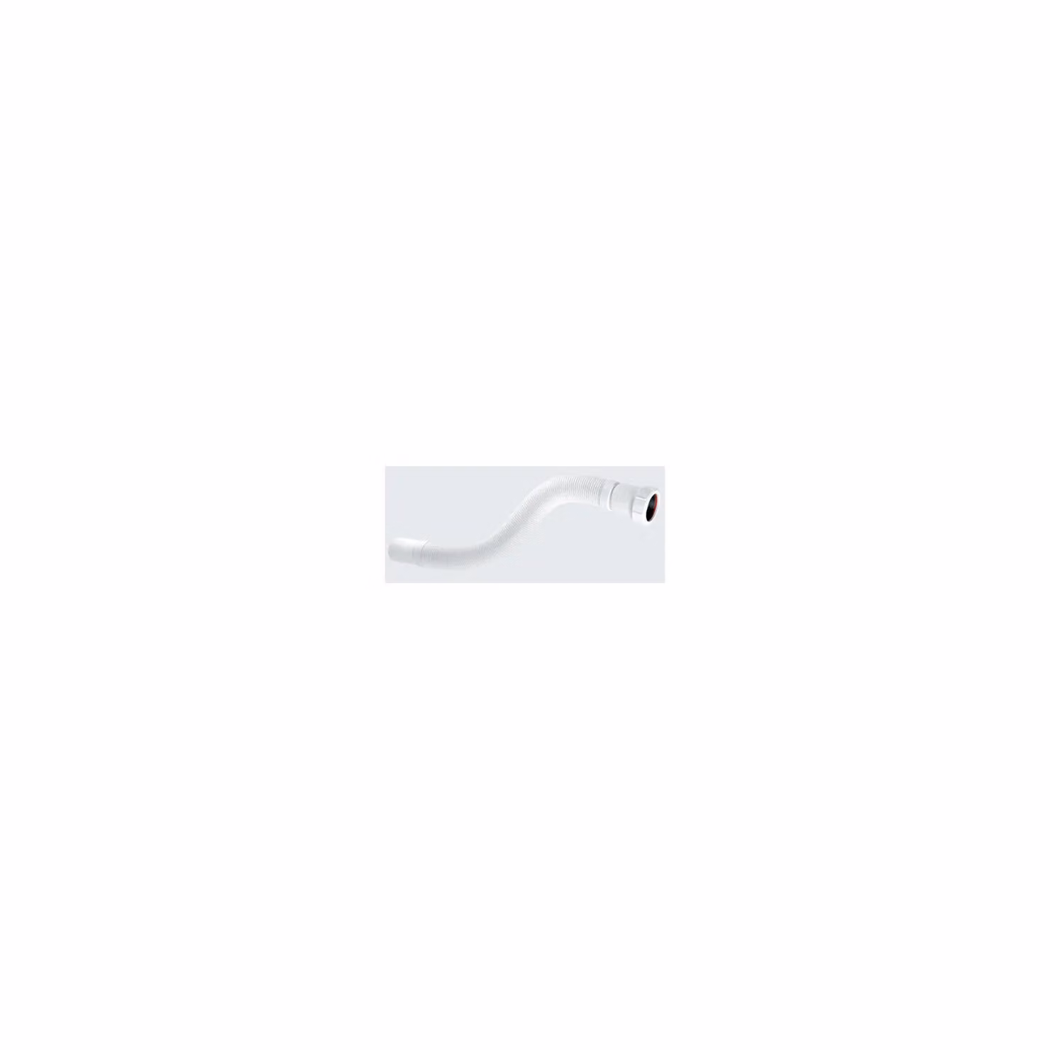 McAlpine FLEXCON1 1.25 inch Flexible Plastic Bend Connector in White – 2