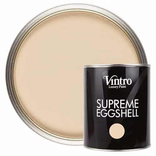 Vintro Satin Furniture Paint in Old Lace Beige, 1 Litre