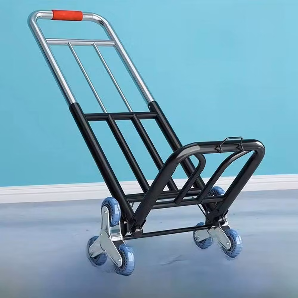 Havendro Folding Handcart with Wheels for Moving Furniture on Stairs, Black – 2