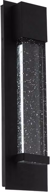 Eglo Villagrazia Integrated LED IP44 Outdoor Wall Light in Black
