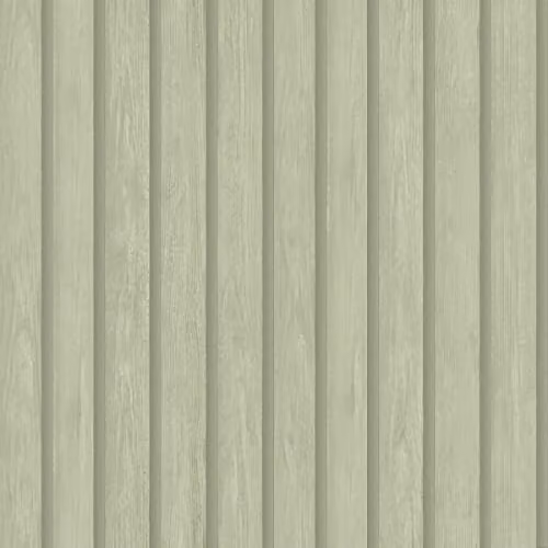 Holden Decor Holden Wood Slat Wallpaper with 3D Wood Look Effect in Soft Green