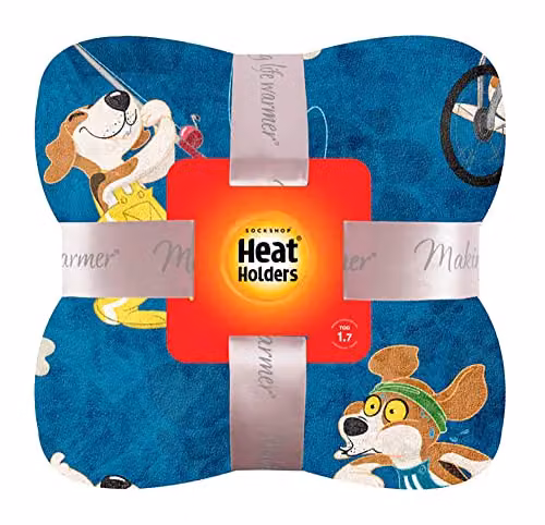 HEAT HOLDERS Blue Fleece Pet Blanket, W/D/H: 180 x 200 cm – 2