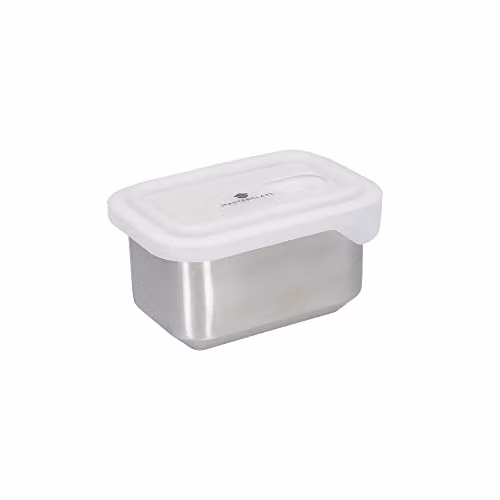 MasterClass All-in-One Stainless Steel Food Storage Container with Lid, Silver, 750 ml