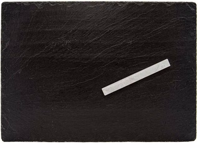 The Just Slate Company Rectangular Slate Cheese Board, Black, W: 35 cm, D: 25 cm – 3